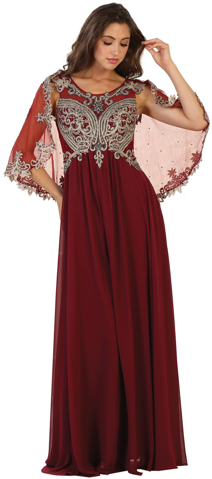 mother   bride groom formal evening gown church classy  size